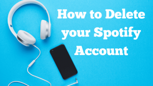 How to delete spotify account