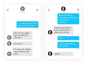 How to start a conversation on tinder?