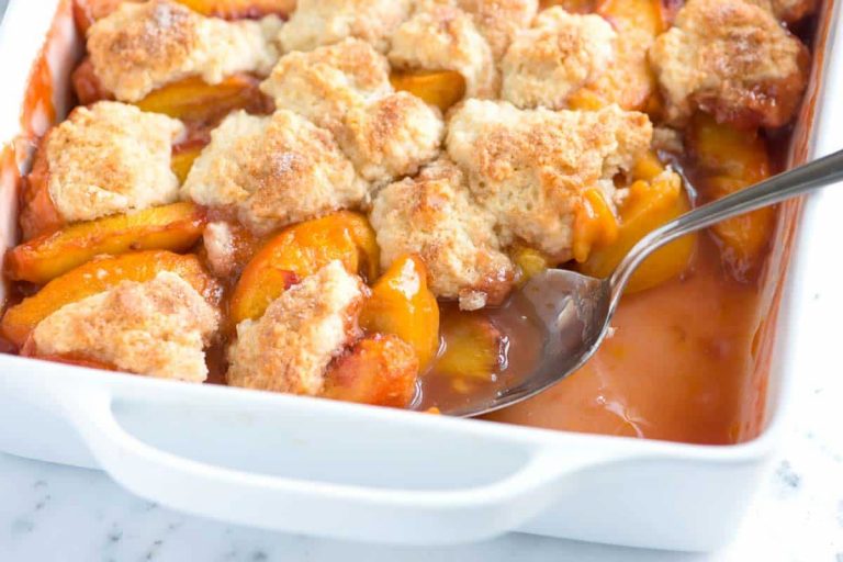 How to make peach cobbler