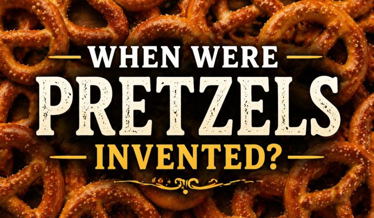 when were pretzels invented