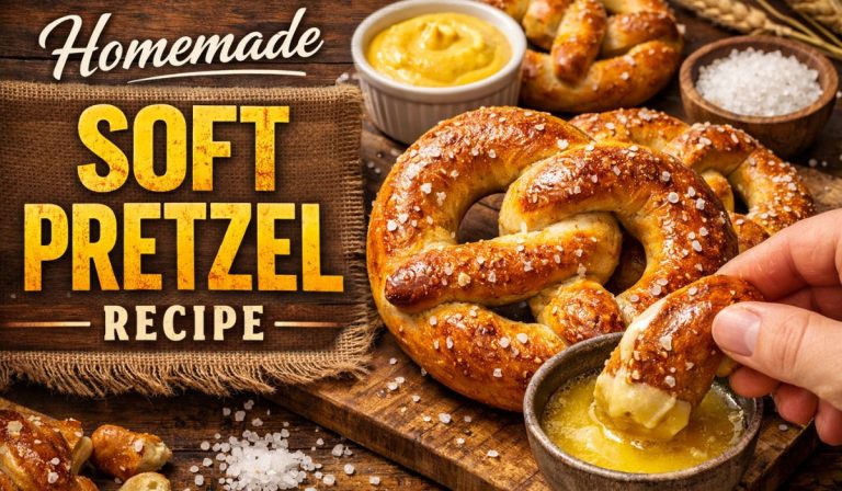 homemade soft pretzel recipe