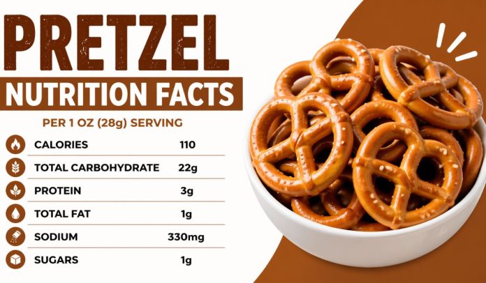 pretzel nutrition facts